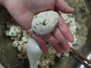 豆腐丸子的做法步骤：5
