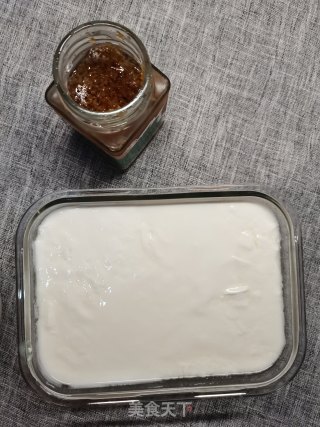 桂花酸奶的做法步骤：1
