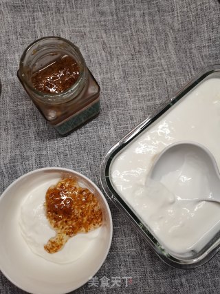 桂花酸奶的做法步骤：2