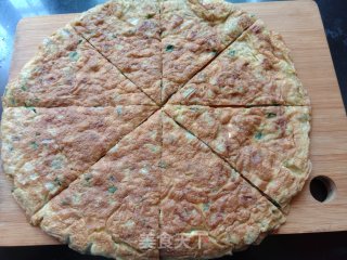 茄子鸡蛋饼的做法步骤：9