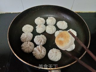 饺子皮水煎包的做法步骤：7