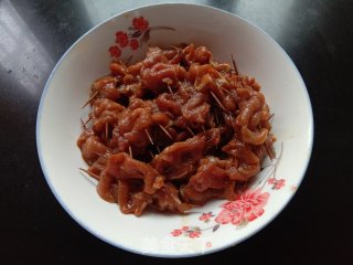 牙签肉的做法步骤：10