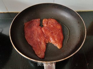 煎奥尔良鸡胸肉的做法步骤：10