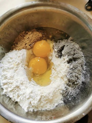 黑芝麻杂粮饼的做法步骤：5