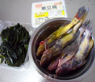 海菜嘎鱼汤的做法步骤：1