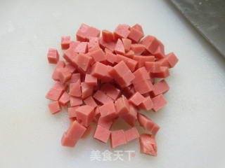 佐餐盐方玉米粒炒毛豆的做法步骤：3