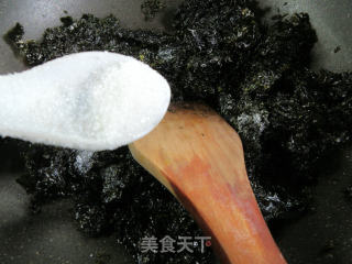 自制芝麻海苔的做法步骤：6