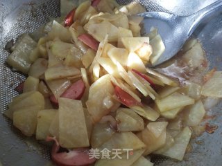 蚝油土豆片的做法步骤：5