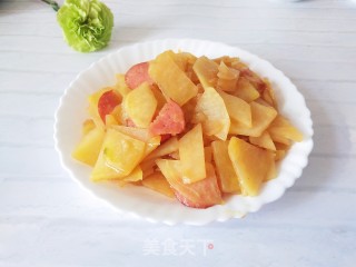 蚝油土豆片的做法步骤：6