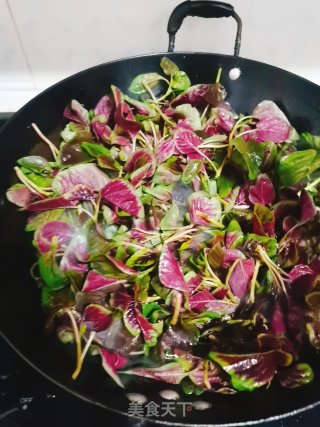 蒜末苋菜汤的做法步骤：5