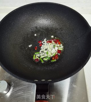 菠菜炒豆腐的做法步骤：5