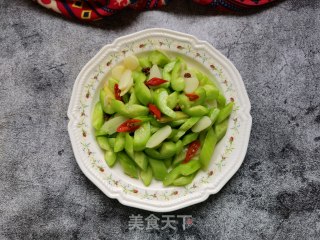 橄榄油炒黄瓜的做法步骤：11