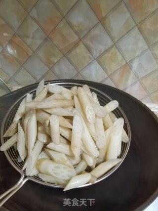 凉拌藕带的做法步骤：5