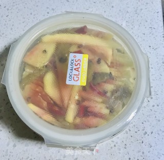 酸辣木瓜的做法步骤：5