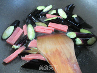 佐餐盐方茄子焖面的做法步骤：5