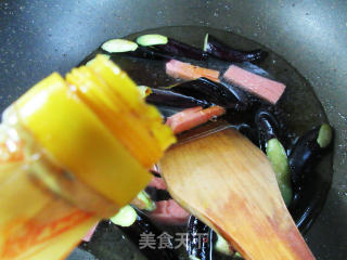 佐餐盐方茄子焖面的做法步骤：7