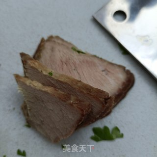 梅花肉拌芹菜的做法步骤：3
