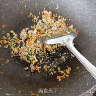 肉糜芹菜胡萝卜焖菜的做法步骤：7