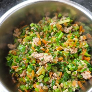 肉糜芹菜胡萝卜焖菜的做法步骤：14
