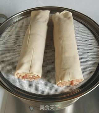 豆皮香肠的做法步骤：7