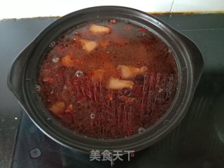 砂锅猪肉炖粉条的做法步骤：10