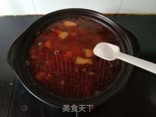 砂锅猪肉炖粉条的做法步骤：11
