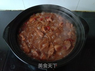 砂锅猪肉炖粉条的做法步骤：15