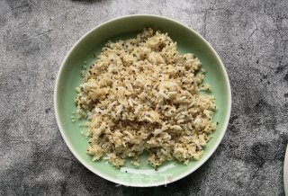 黄瓜虾仁炒藜麦饭的做法步骤：8