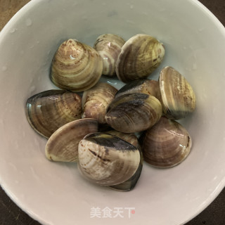 苦瓜肉末沙白汤的做法步骤：3