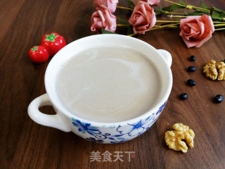 核桃黑豆浆的做法步骤：3