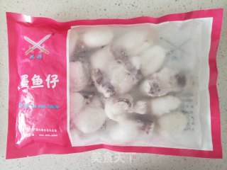 爆炒墨鱼仔的做法步骤：3