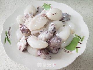 爆炒墨鱼仔的做法步骤：4