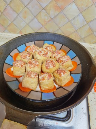 酿豆腐泡的做法步骤：7