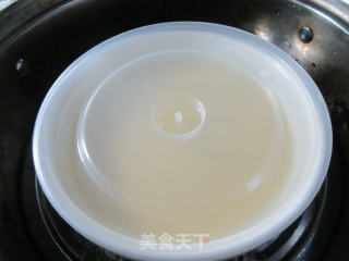 蜜豆牛奶鸡蛋布丁的做法步骤：7