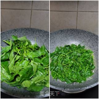 辣椒叶鸡蛋汤的做法步骤：3
