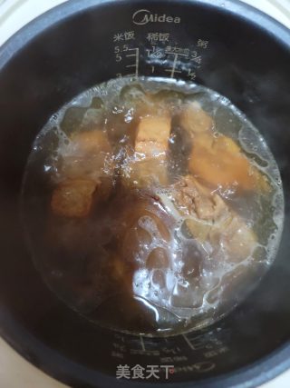 排骨药膳汤的做法步骤：5
