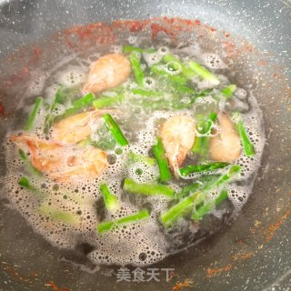 芦笋豌豆鲜虾沙拉的做法步骤：10