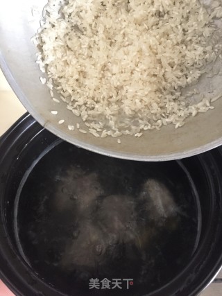 咸骨粥的做法步骤：7