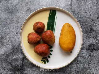 芒果荔枝麦片酸奶碗的做法步骤：1