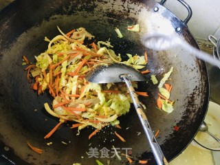 家常炒牛肚的做法步骤：7