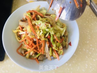家常炒牛肚的做法步骤：8