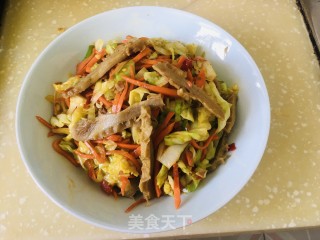 家常炒牛肚的做法步骤：9