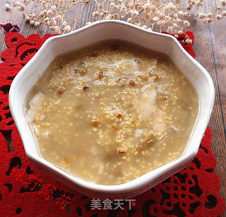 清淡美食——绿豆百合冰糖粥的做法步骤：4
