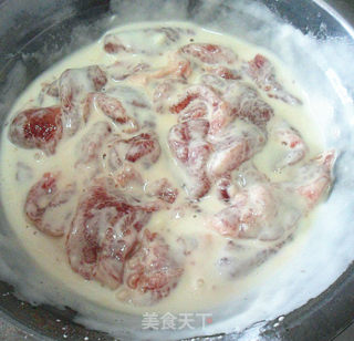 清淡美食——荔枝咕咾肉的做法步骤：3