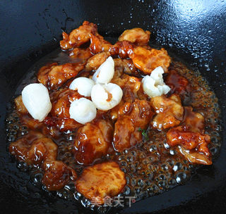 清淡美食——荔枝咕咾肉的做法步骤：8