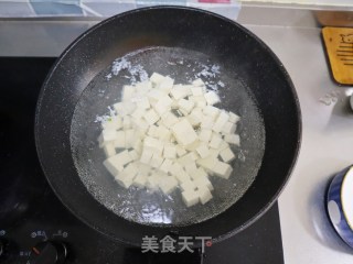 凉拌鸡汁小葱豆腐❗️鲜嫩爽口，下酒菜凉拌小菜的做法步骤：3