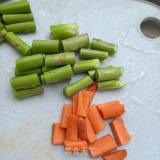 精肉芦笋土豆沙拉的做法步骤：6