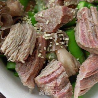 精肉芦笋土豆沙拉的做法步骤：17