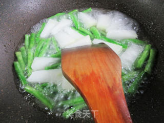四季豆炒冬瓜的做法步骤：4