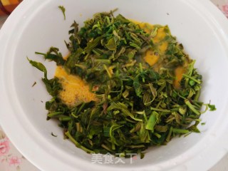 香椿炒鸡蛋的做法步骤：6